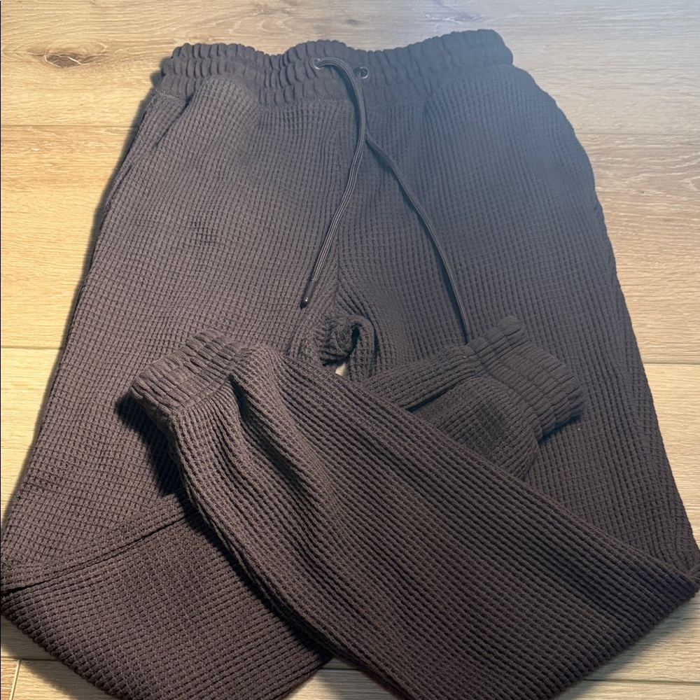 Men's Brown Knit Pants